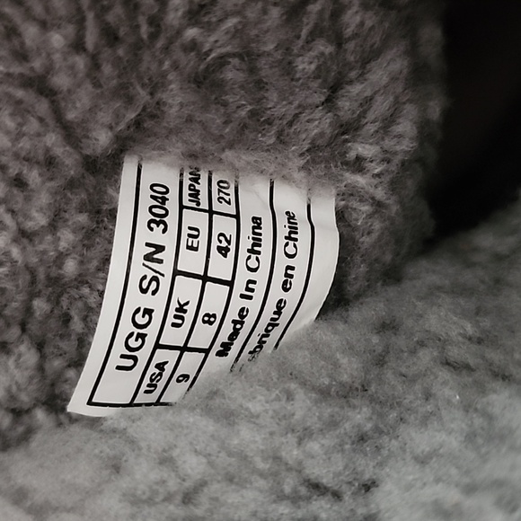 UGG leather motorcycle boots - Picture 8 of 8